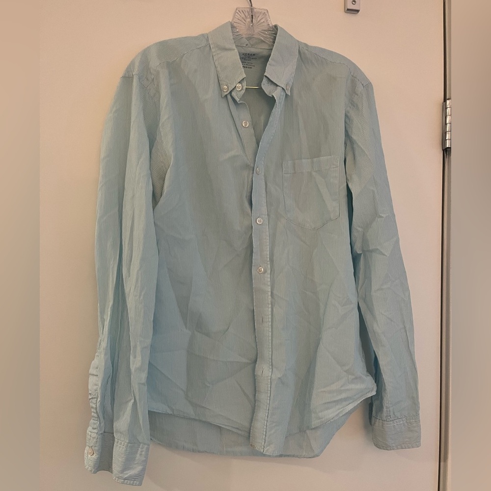 J. Crew Light Blue Men's Shirt